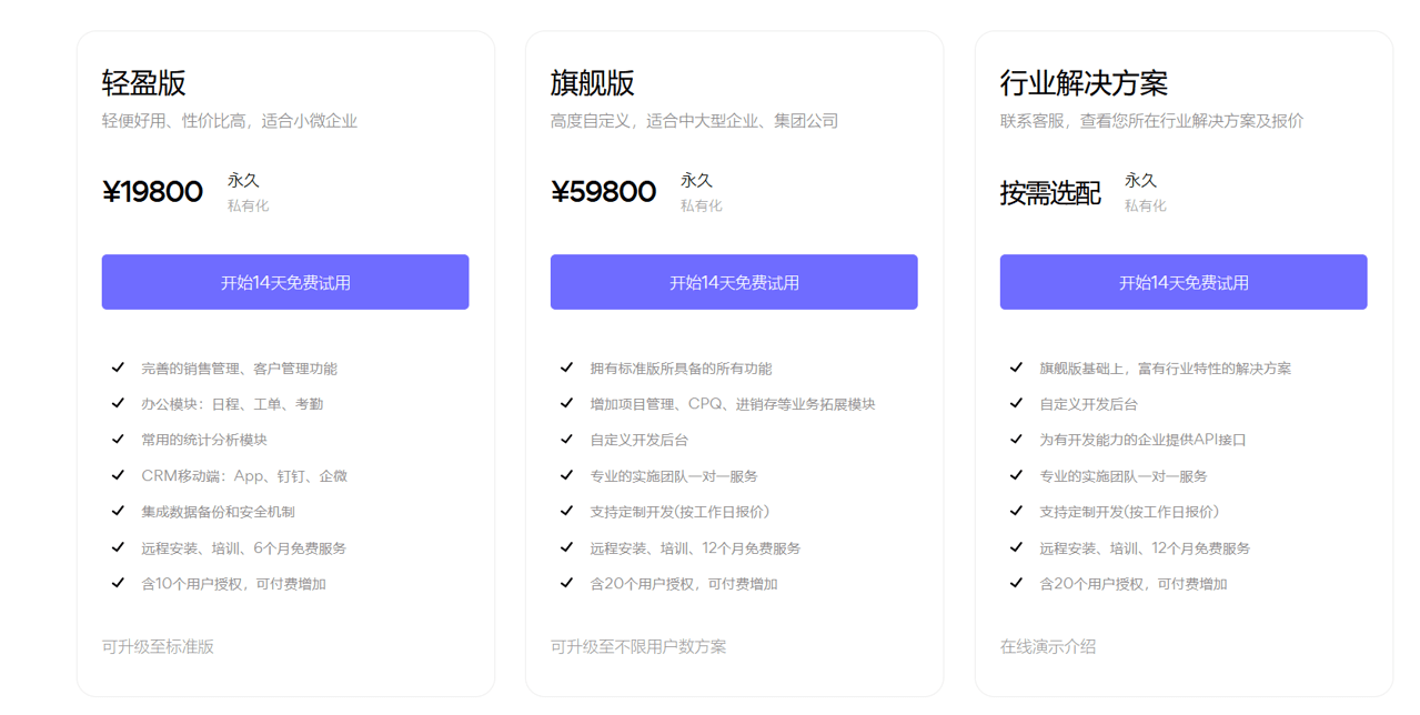 crm系統(tǒng)價(jià)格一般在多少錢