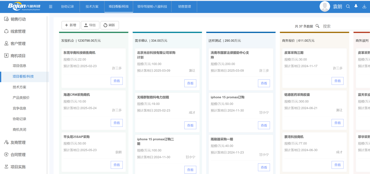 雷達工業CRM